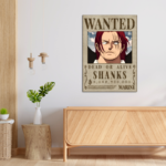 Shanks Onepiece Wanted Poster