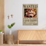 Usopp Onepiece Wanted Poster