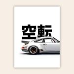 Porsche 911 Metal Poster