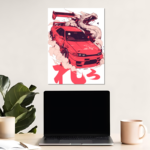 Nissan GTR Metal Poster