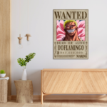 Donquixote Doflamingo Onepiece Wanted Poster