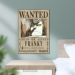 Franky Onepiece Wanted Poster