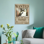 Franky Onepiece Wanted Poster