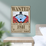 Jinbe Onepiece Wanted Poster