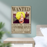 Vinsmoke Sanji Onepiece Wanted Poster