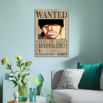 Zoro OnepieceWanted Poster