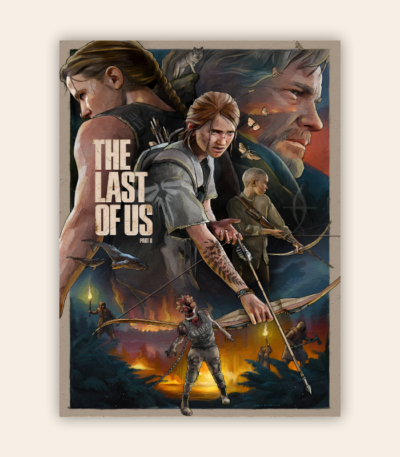 The Last Of Us 2 Metal Poster