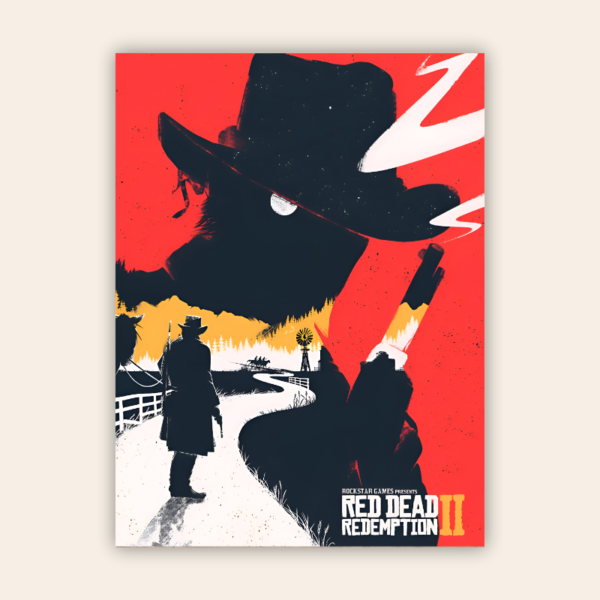 Red Dead Redemption 2 Metal Poster