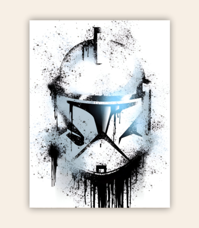 Star Wars May the Force be with you Metal Poster