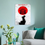 Ghost of Tsushima Aesthetic Metal Poster