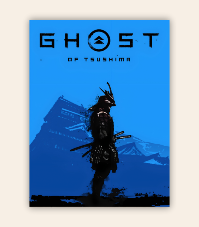 Ghost of Tsushima Metal Poster