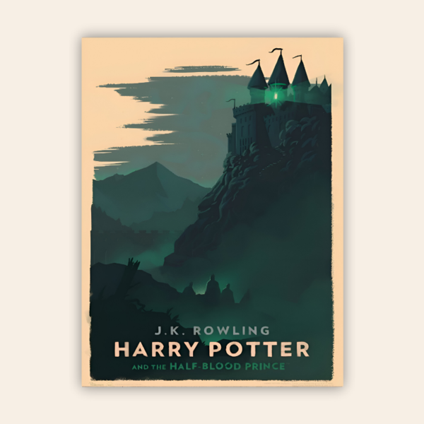 Minimalist Harry Potter The Half Blood Prince Metal Poster