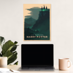 Minimalist Harry Potter The Half Blood Prince Metal Poster