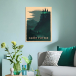 Minimalist Harry Potter The Half Blood Prince Metal Poster