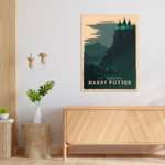 Minimalist Harry Potter The Half Blood Prince Metal Poster