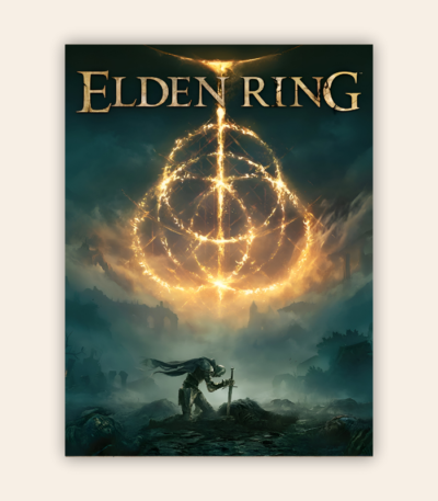 Elden Ring Metal Poster