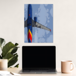 Southwest Airlines Metal Poster