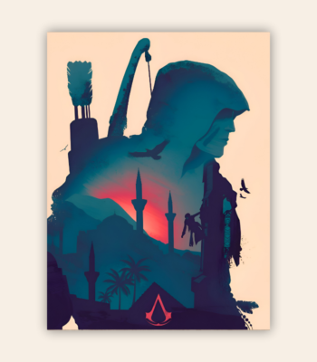 Assassin's Creed Metal Poster