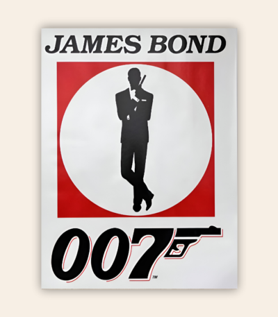 James Bond 007 Metal Poster