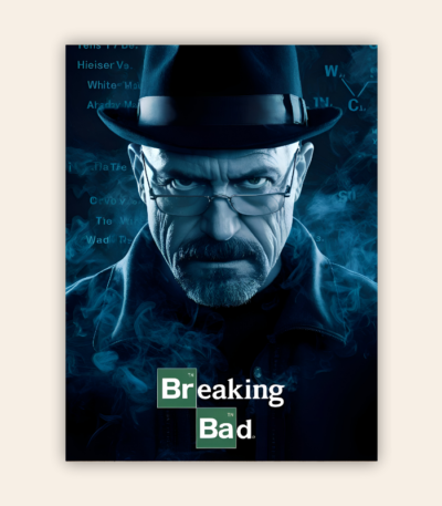 Breaking Bad Metal Poster