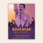 Bohemian Rhapsody Metal Poster