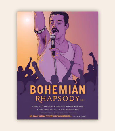 Bohemian Rhapsody Metal Poster